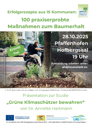 Plakat Studie Baumerhalt Plakat Studie Baumerhalt