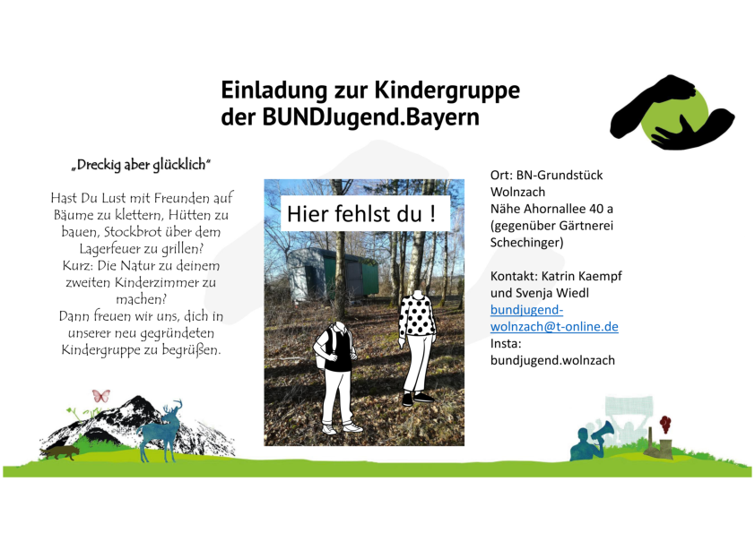 Plakat Kindergruppe Wolnzach