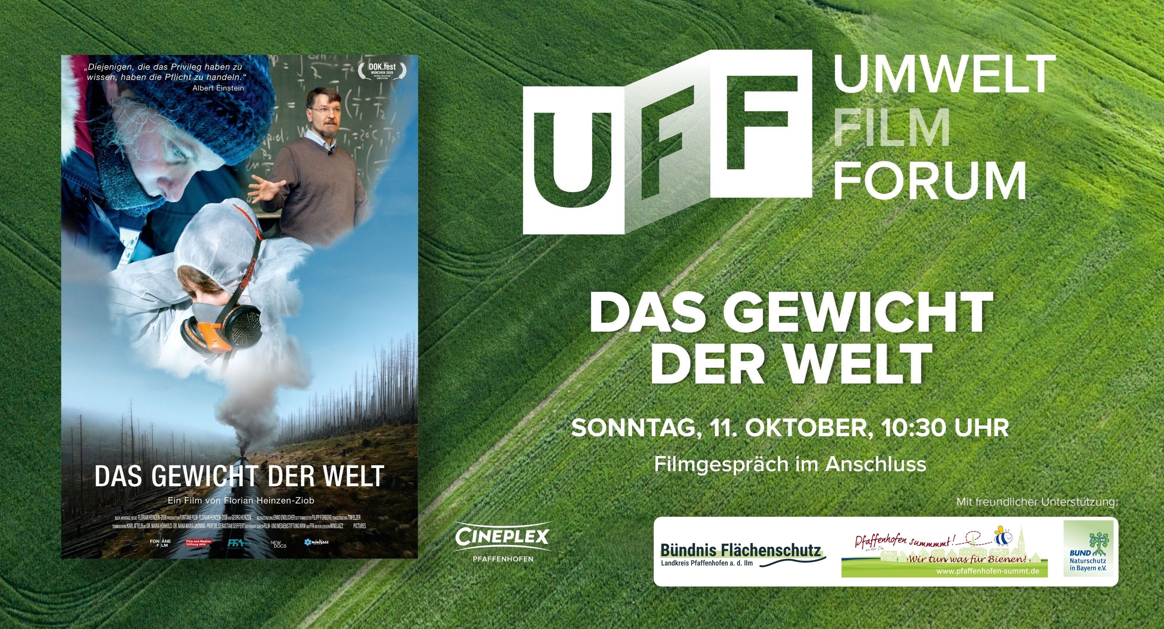 Filmplakat UFF Das Gewicht der Welt